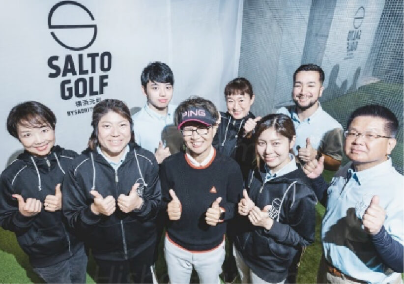 2019年「SALTO GOLF横浜元町By Saori Iwamotoゴルフスタジオ監修
